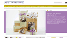 Desktop Screenshot of firstimpressionspackaging.com